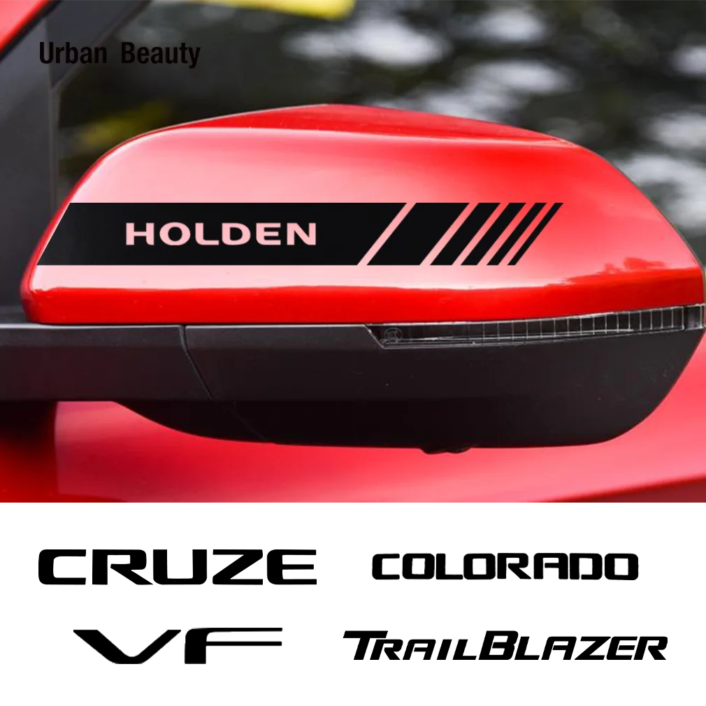 2pcs Car Rearview Side Mirror Stickers For Holden (Fits all Holden Models)