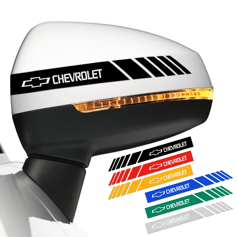 2pcs Car Rearview Mirror Decal Sticker For Chevrolet (Brand New)