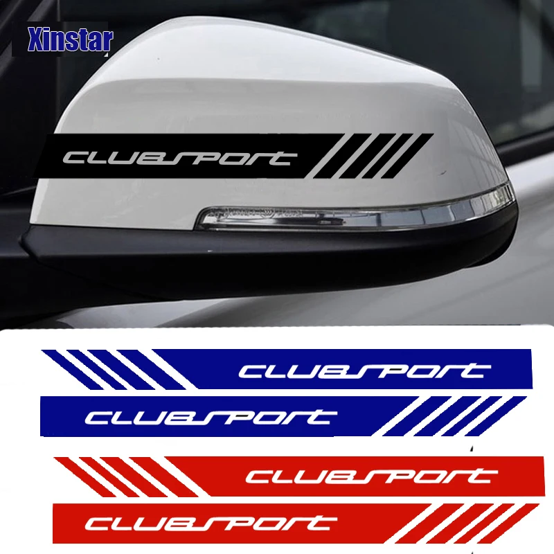 2pcs Car Rearview Mirror Decal Sticker For Holden Clubsport (Brand New)