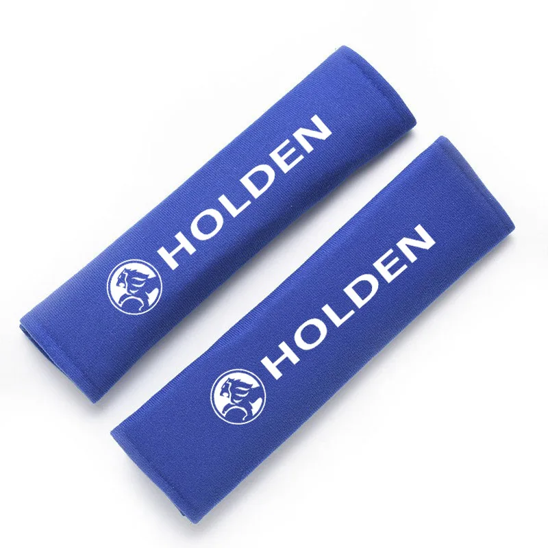 4pcs Seatbelt Shoulder Pad Cover For Holden (Fits all Holden Models) (Blue)
