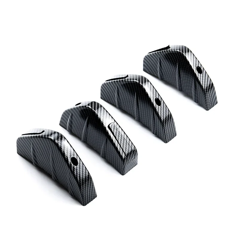 4pcs Car Carbon Fiber Rear Bumper Lip Diffuser (Brand New)