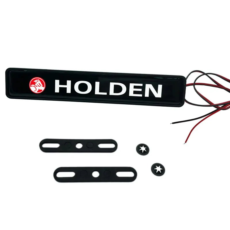 1pcs Holden Logo Front Hood Grille Decoration LED Light For Exterior Accessories (Fits all Holden Models)
