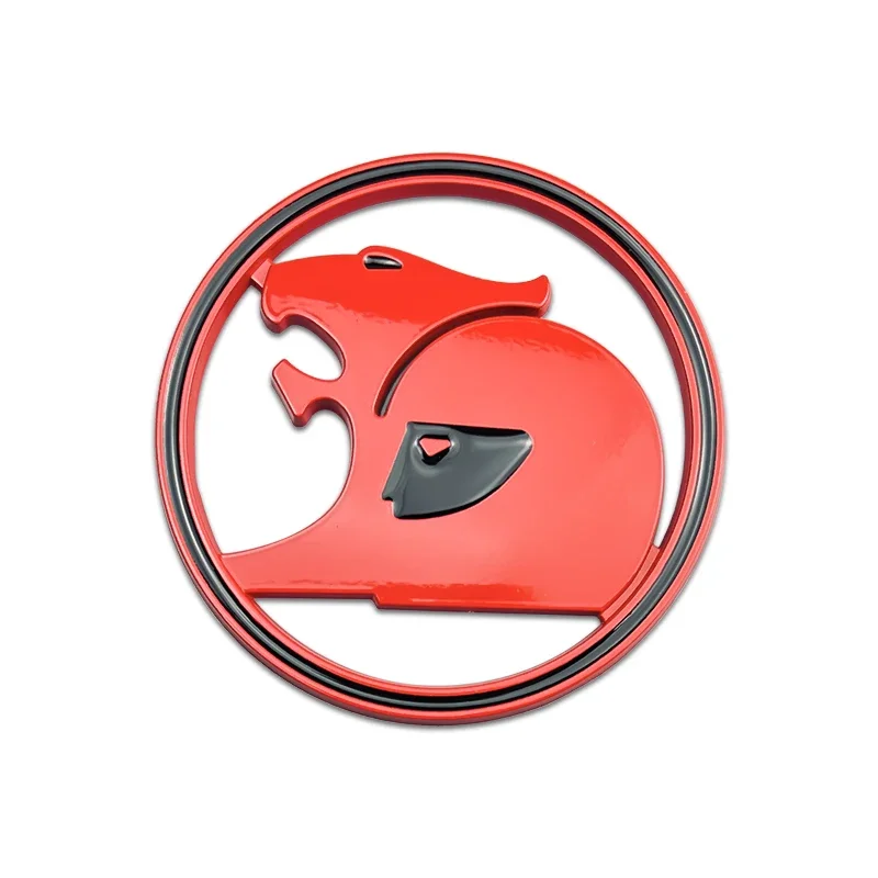 1PC HSV Emblem Badge 68mm (Fits All Holden Models) (Glossy Red & Glossy Black)