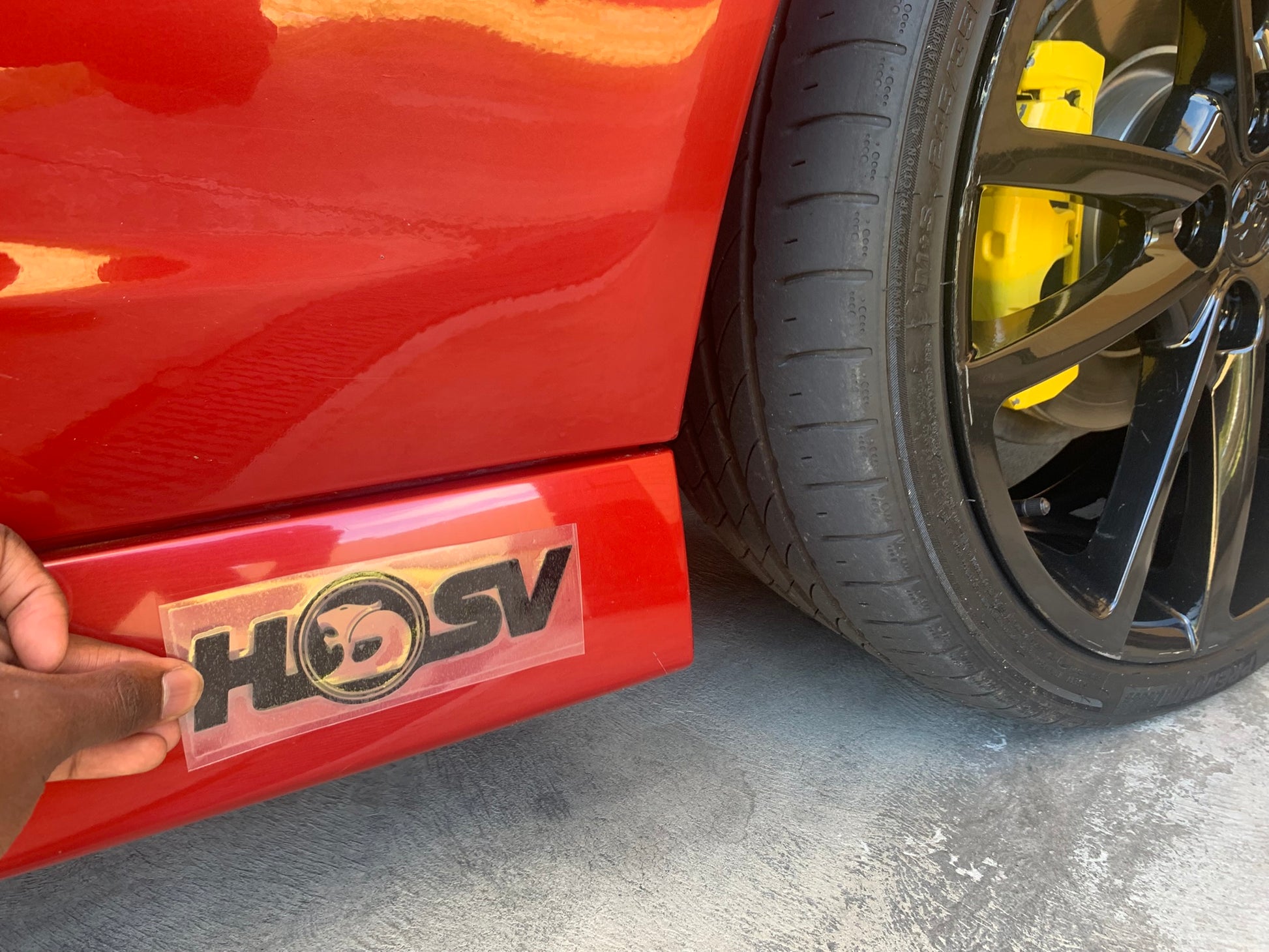 2pcs Holden HSV Car Stickers For Holden Special Vehicles (Fits all Holden Models)&nbsp;