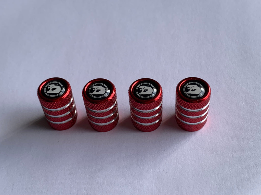 4pcs HSV Valve Protection Caps For Holden (Fits all Holden Models) (Red)