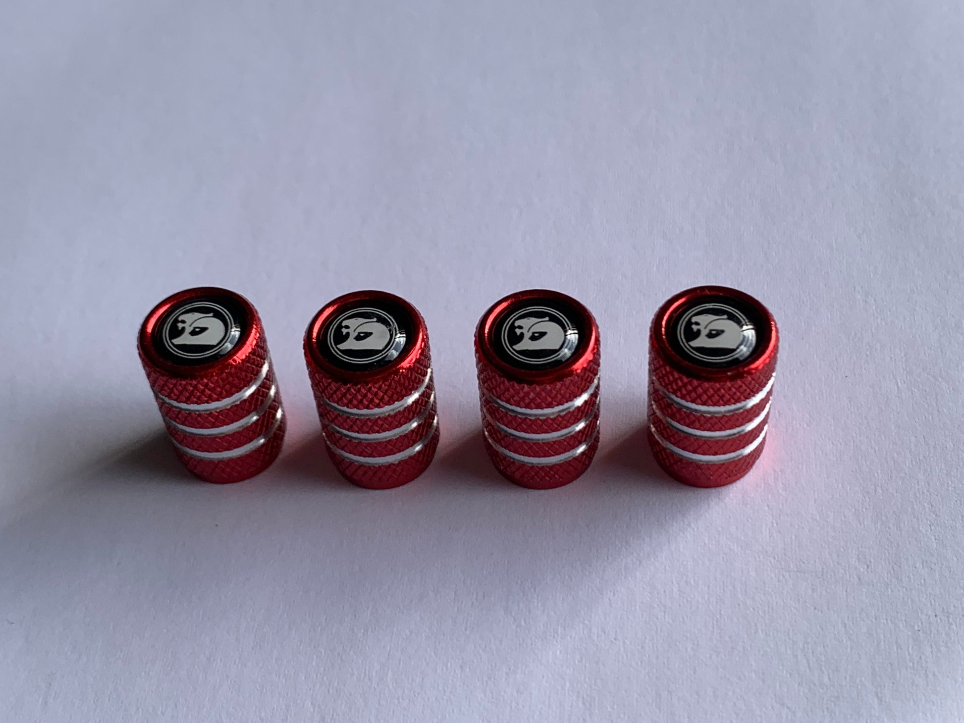 4pcs HSV Valve Protection Caps For Holden (Fits all Holden Models) (Red)