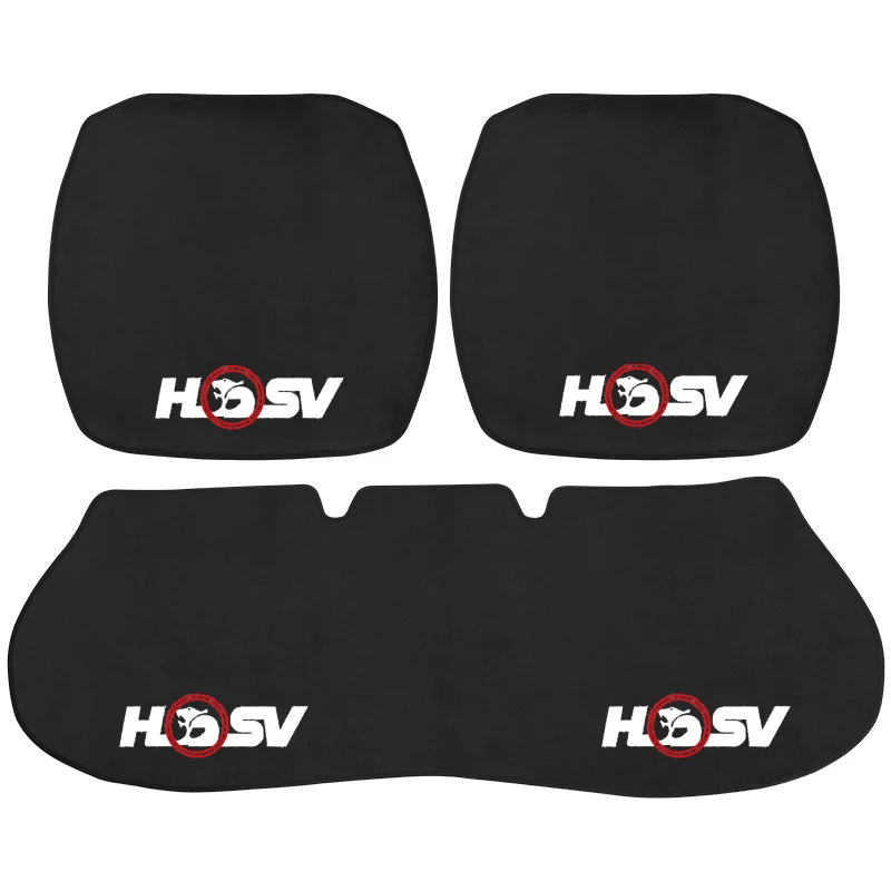 3pcs Car Seat Cushion Non-Slip Cover Velvet Plush For Holden HSV (Fits Most Holden Models)