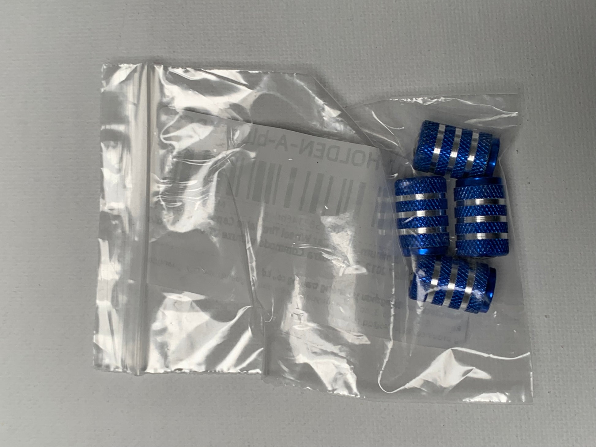 4pcs Holden Valve Cap Protection Cover For Holden (Fits all Holden Models) (Blue)