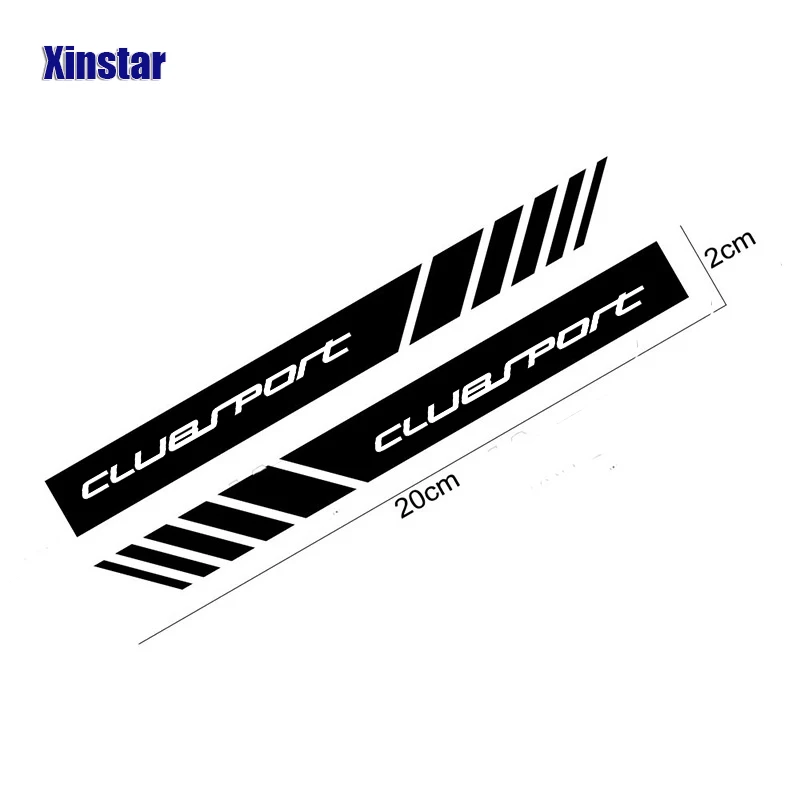 2pcs Car Rearview Mirror Decal Sticker For Holden Clubsport (Brand New)