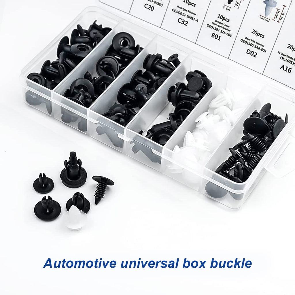 1PCS Car Fastener & Clips For Universal Auto (Fits Most Car Models)
