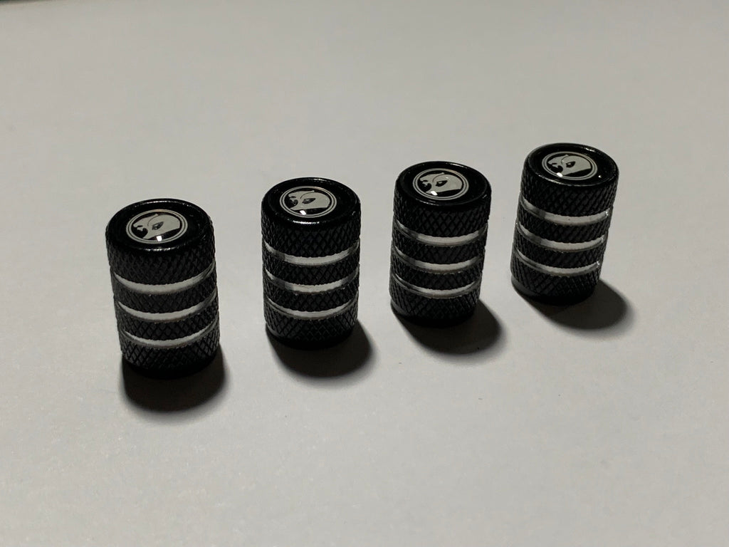 4pcs HSV Valve Protection Caps For Holden (Fits all Holden Models) (Black)