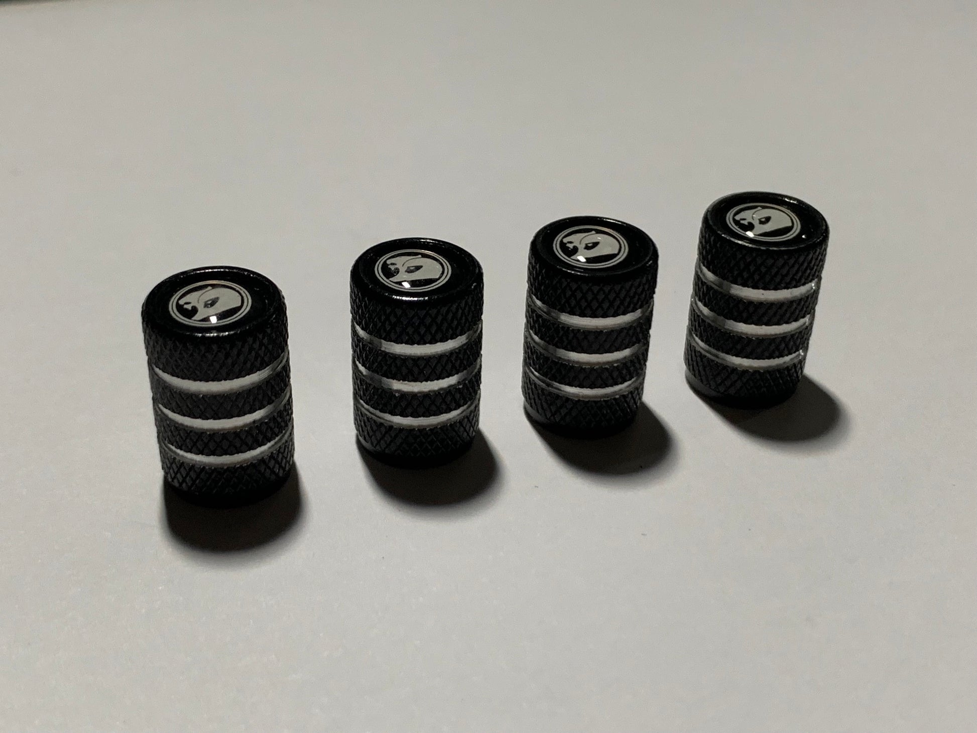 4pcs HSV Valve Protection Caps For Holden (Fits all Holden Models) (Black)