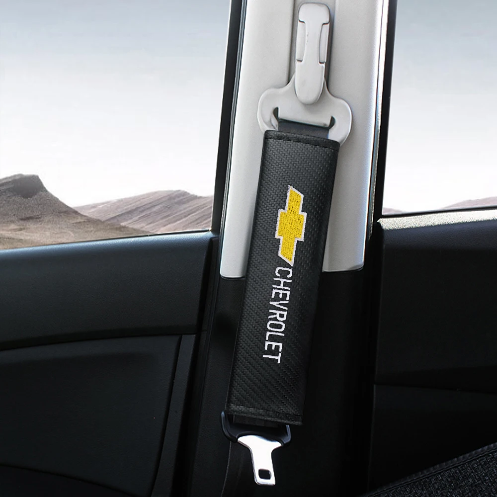 2pcs Seatbelt Shoulder Pad Cover For Chevrolet (Fits all Holden Models)