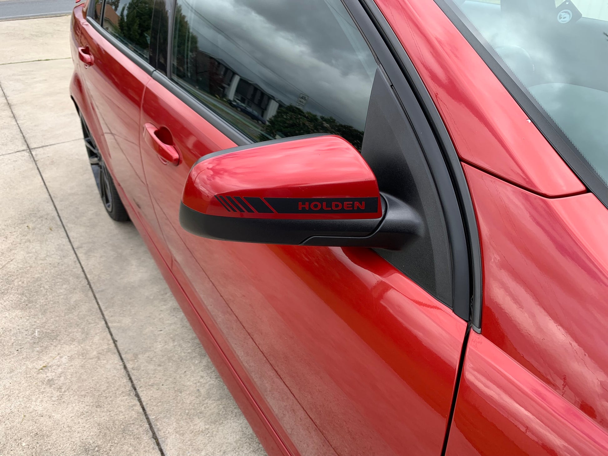 2pcs Car Rearview Side Mirror Stickers For Holden (Fits all Holden Models)