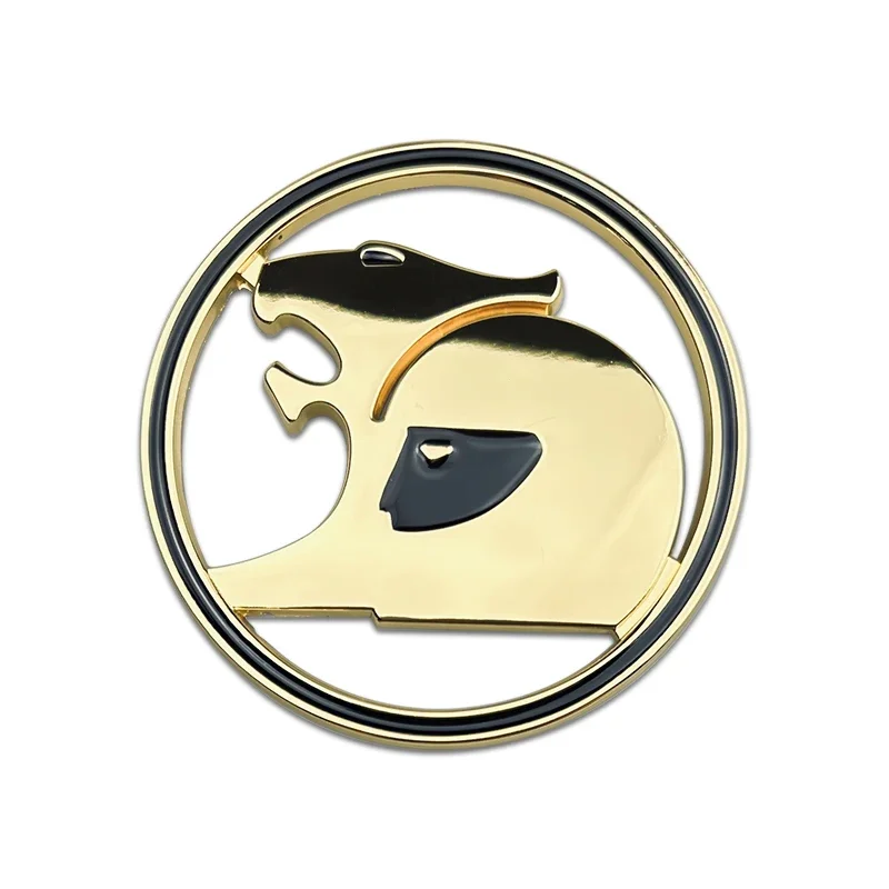 1PC HSV Emblem Badge 68mm (Fits All Holden Models) (Gold & Black)