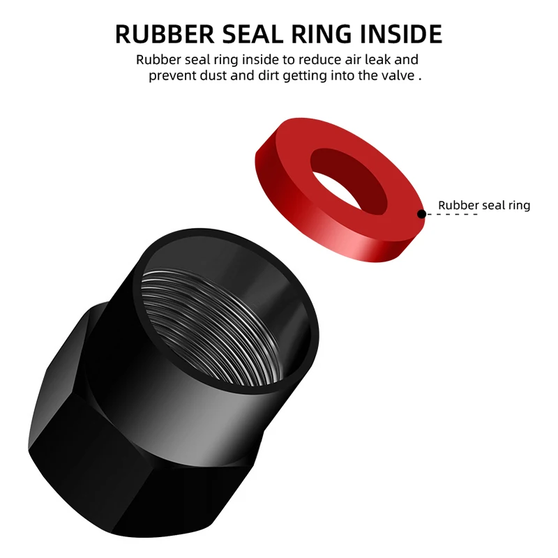 4pcs Chevrolet Valve Caps Dustproof Covers & Keychain (Fits all Holden & Chevrolet Models)