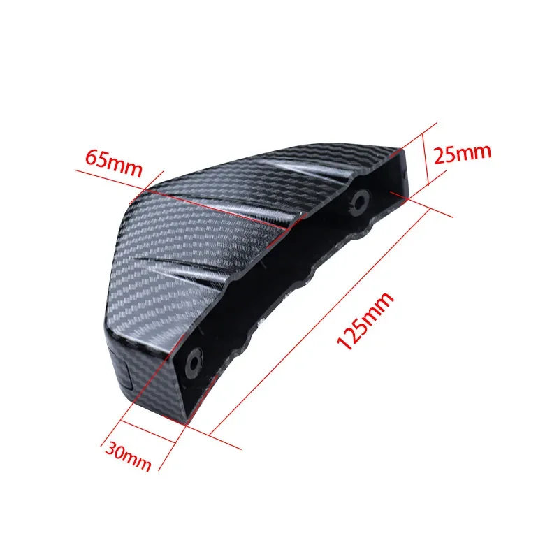 4pcs Car Carbon Fiber Rear Bumper Lip Diffuser (Brand New)