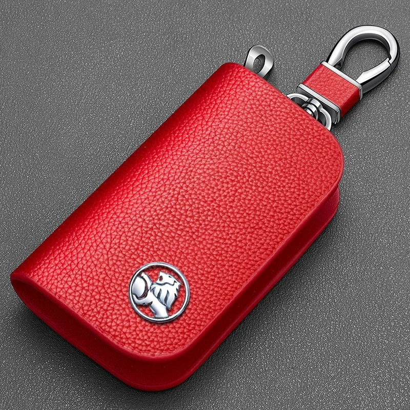 1pc Leather Keychain Case For Holden (Red)