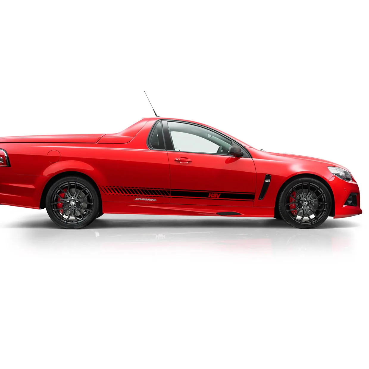 2pc HSV Car Side Skirt Sticker For Holden, GTS-R, Monaro, Maloo, HDT, Clubsport, Commodore & more