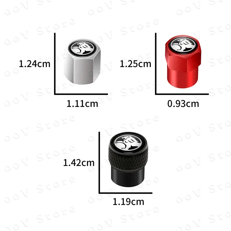 4pcs Holden Logo Tire Valve Protection Caps (Fits all Holden Models)