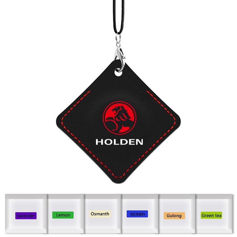 1pcs Car Aromatherapy Pendant Air Freshener For Holden (Fits All Holden Models) (Red)
