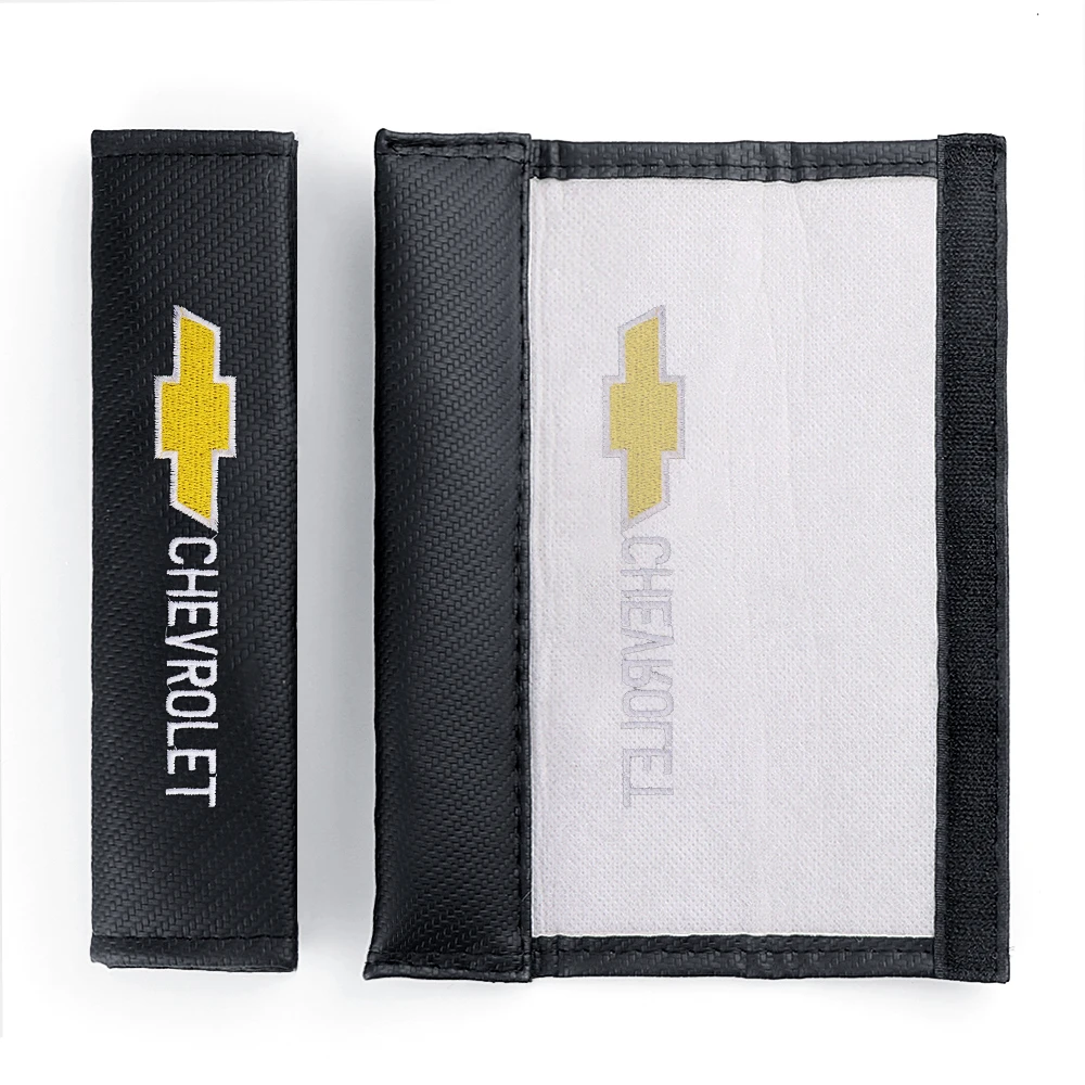 2pcs Seatbelt Shoulder Pad Cover For Chevrolet (Fits all Holden Models)