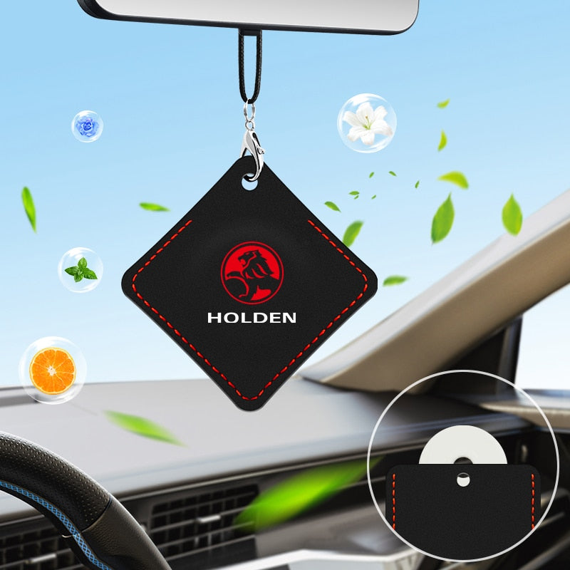 1pcs Car Aromatherapy Pendant Air Freshener For Holden (Fits All Holden Models) (Red)