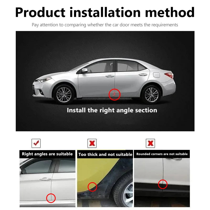 4PCS Car Door Corner Collision Protection For Holden HSV (Brand New)