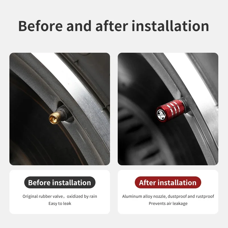 4pcs Holden Valve Cap Protection Cover For Holden (Fits all Holden Models) (Silver)