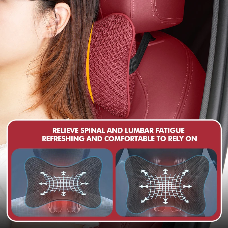 1PC Holden Headrest Cushion Pillow (Brand New) (Red)