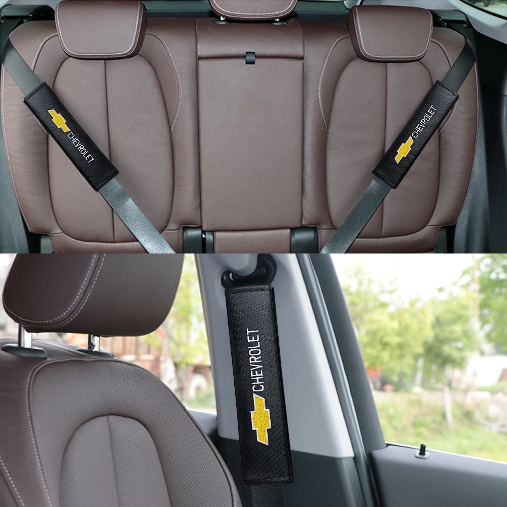 2pcs Seatbelt Shoulder Pad Cover For Chevrolet (Fits all Holden Models)