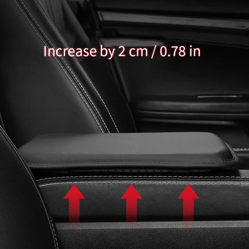 1pc Leather Armrest Cushion Cover For Center Console (Fits Holden VE S1 & S2 Models)