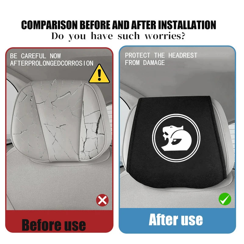 2pcs Car Headrest Protective Cover For Holden HSV (Brand New)