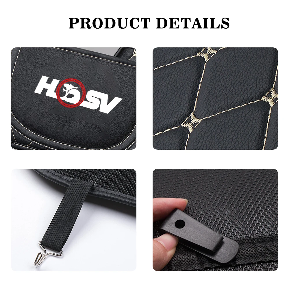 2pcs Car Seat Backrest Protections Anti-Kick Mat For Holden HSV (Brand New)