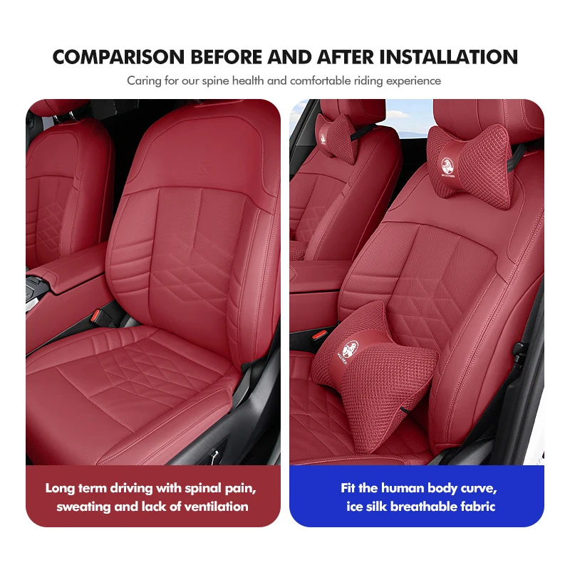 1PC Holden Headrest Cushion Pillow (Brand New) (Red)