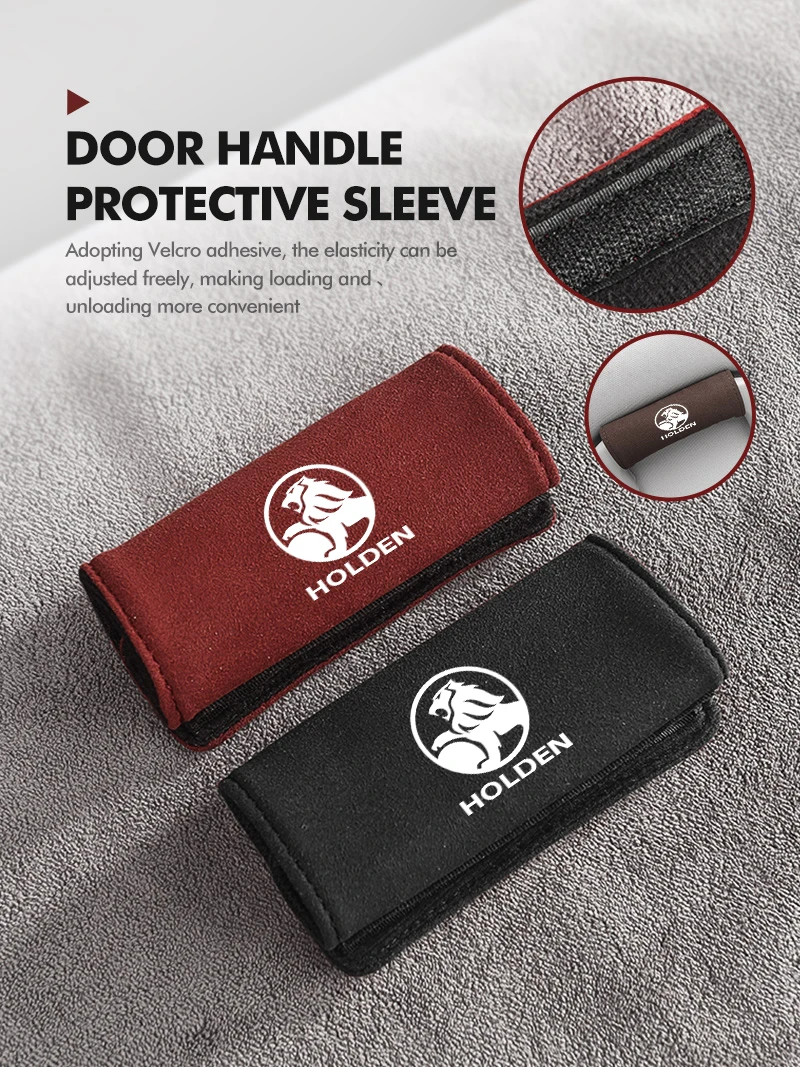 2pcs Car Door Handle Protective Sleeve Covers For Holden (Brand New)