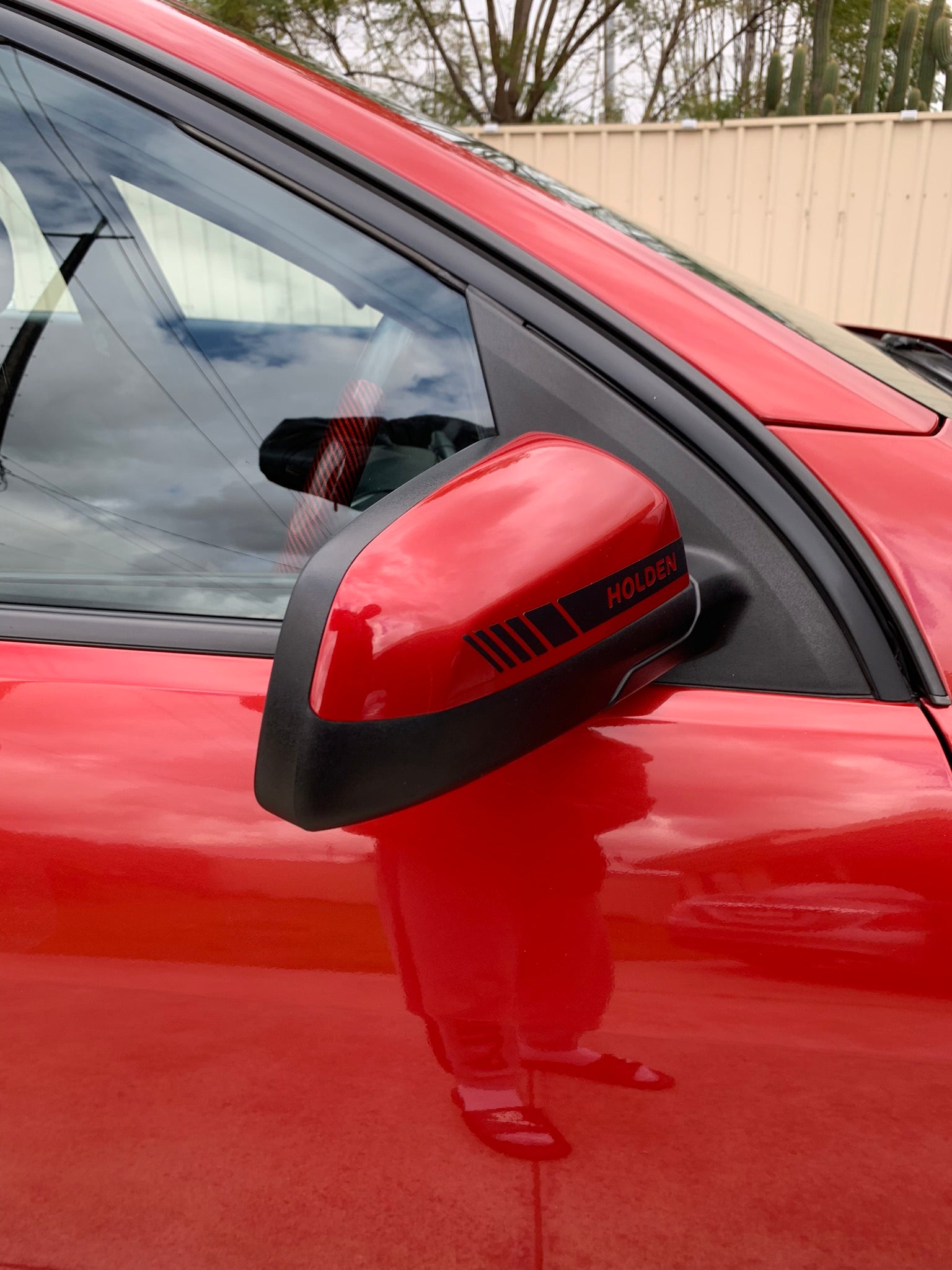 2pcs Car Rearview Side Mirror Stickers For Holden (Fits all Holden Models)