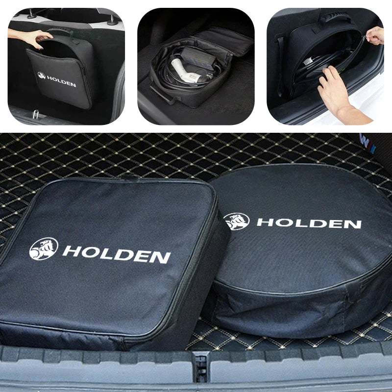 1pcs Car Jump Starter Cable Storage Bag For Holden (Brand New) (Square)