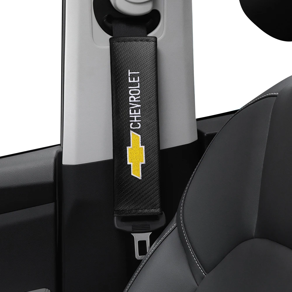 2pcs Seatbelt Shoulder Pad Cover For Chevrolet (Fits all Holden Models)