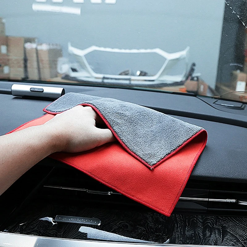 4pcs Microfiber Towel Cleaning Cloth For Holden HSV (RED)