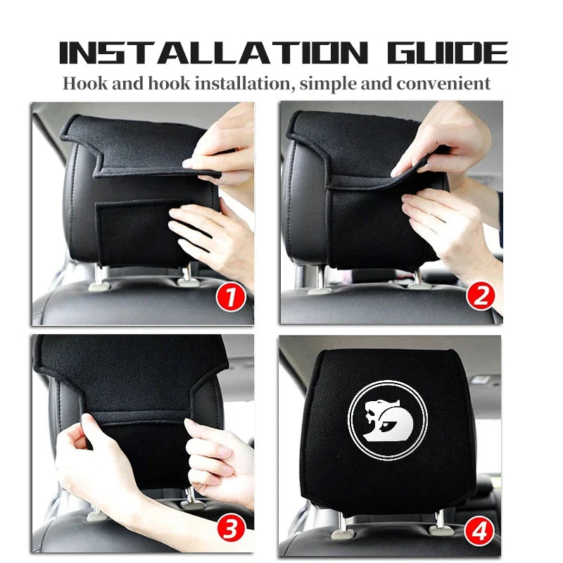 2pcs Car Headrest Protective Cover For Holden HSV (Brand New)