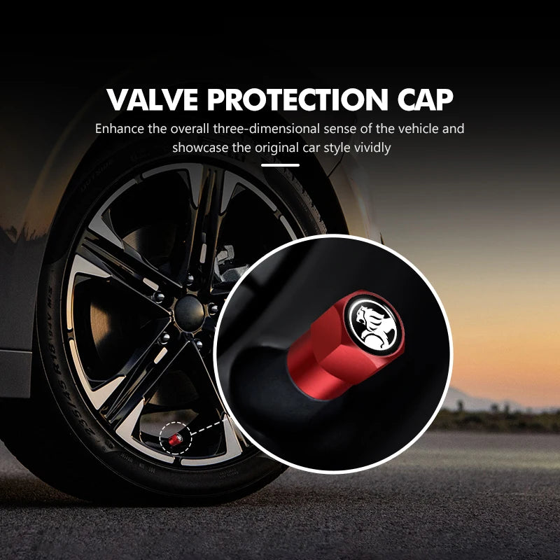 4pcs Valve Protection Caps For Holden (Fits all Holden Models) (All Colours Available)
