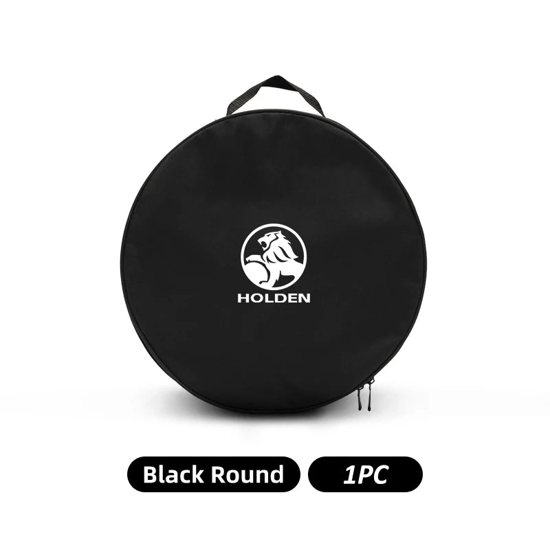 1pcs Car Jump Starter Cable Storage Bag For Holden Logo (Brand New) (Round)