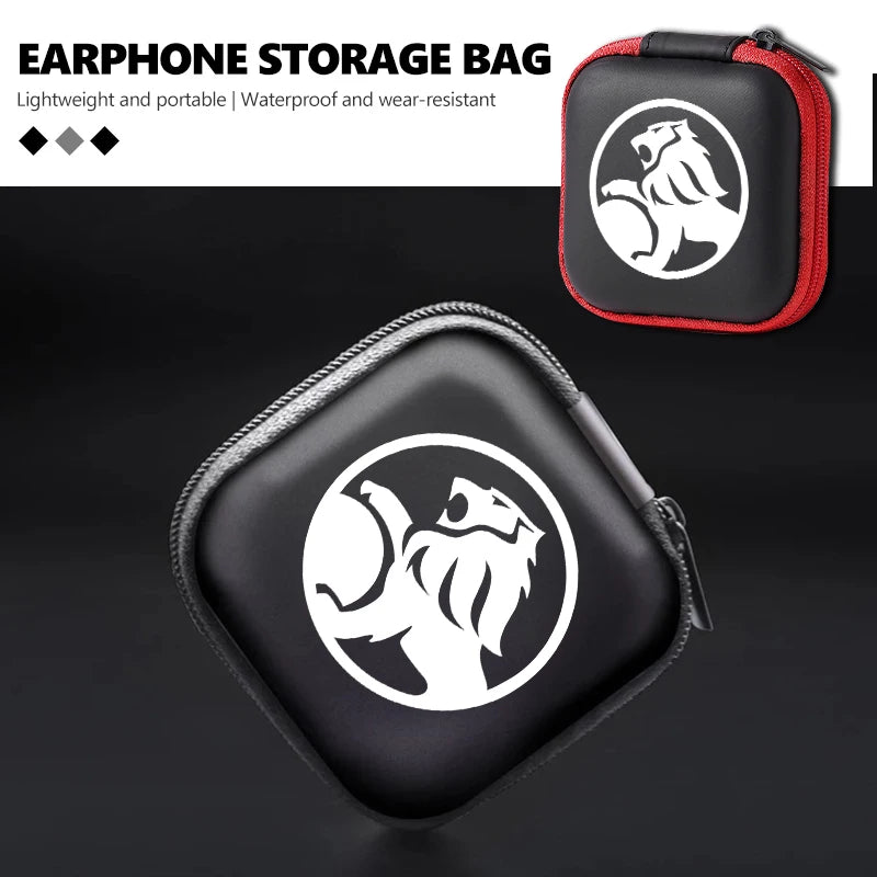 1pcs Leather Earphone Storage Hard Case For Holden (Brand New)