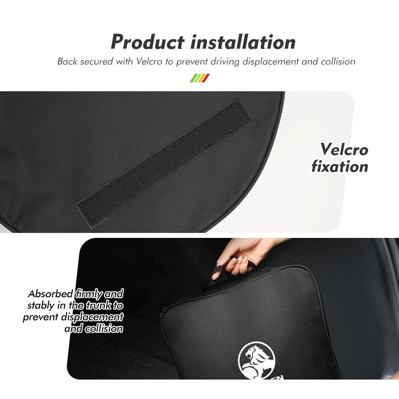 1pcs Car Jump Starter Cable Storage Bag For Holden (Brand New) (Square)