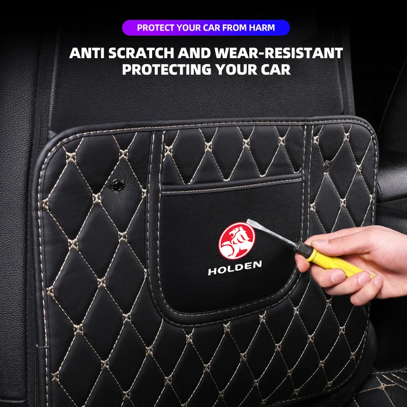 2pcs Car Seat Backrest Protections Anti-Kick Mat For Holden (Fits all Holden Models)