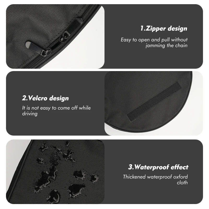 1pcs Car Jump Starter Cable Storage Bag For Holden Logo (Brand New) (Round)