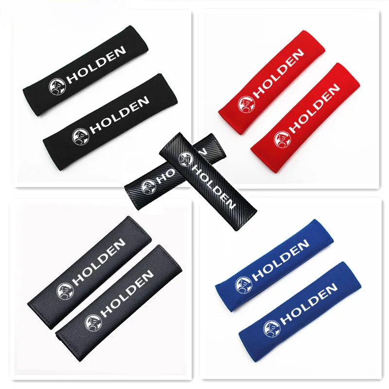 4pcs Seatbelt Shoulder Pad Cover For Holden (Fits all Holden Models) (Blue)