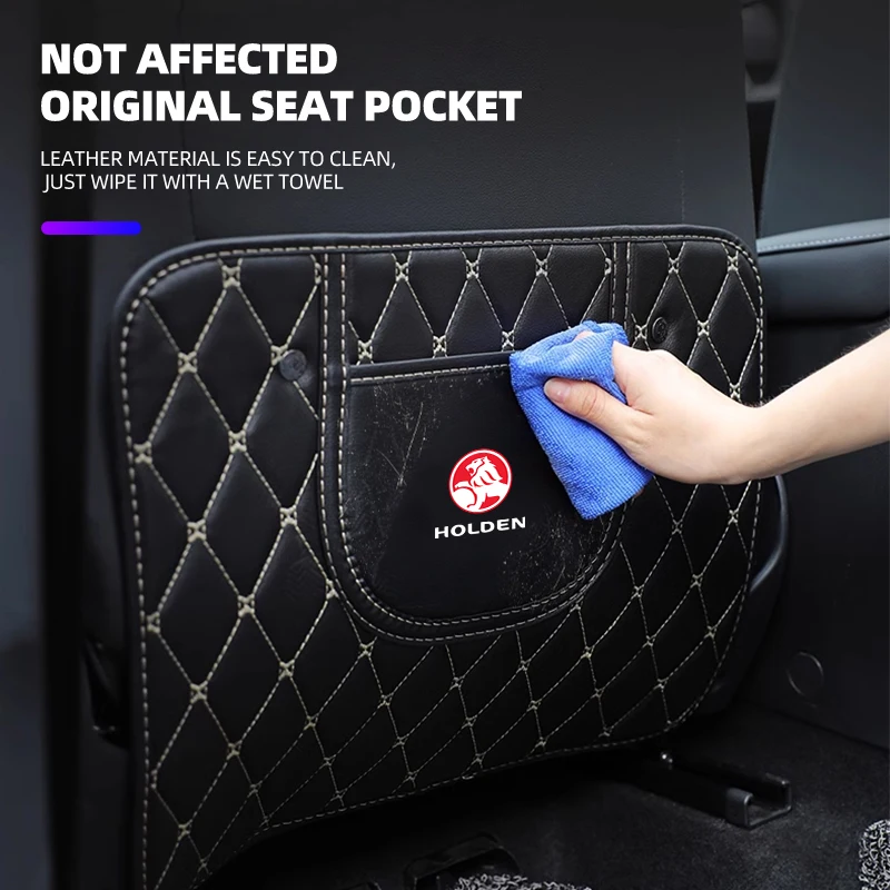 2pcs Car Seat Backrest Protections Anti-Kick Mat For Holden (Fits all Holden Models)