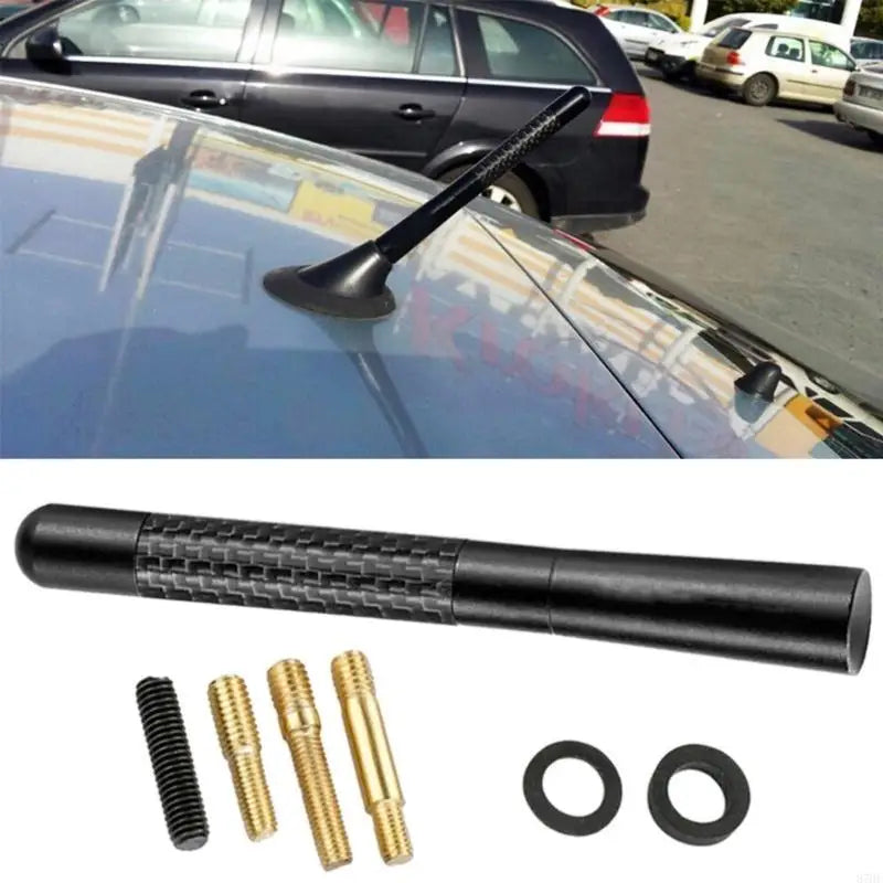 1pcs Carbon Fiber Car Antenna Aerial For Holden (Brand New) (Black)